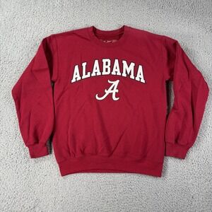 Alabama Crimson Tide Sweatshirt Mens Small NCAA Football Crewneck‎ Pullover